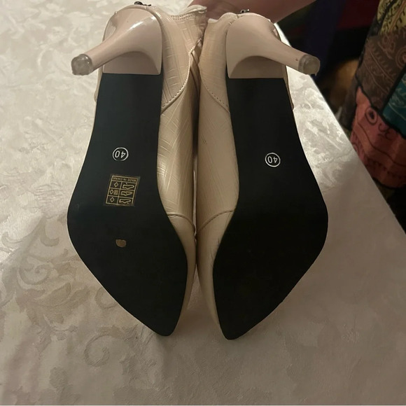 Women's Sexy Pointed Toe Stiletto Heels Ankle Boots Size 8/40 - Picture 8 of 9